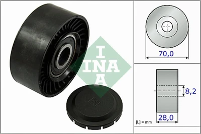 POLEA LOCA VOLKSWAGEN TRUCK TRANSPORTER 4L 2.0 LTS 2010-2020 AMAROK 4L 2.0 LTS 2011-2017 TDI CRAFTER VAN 4L 2.0 LTS 2012-2017 TDI DOHC