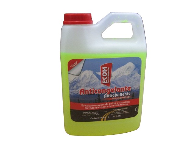 ANTICONGELANTE UNIVERSAL LISTO PARA USAR 1 LITRO CAJA 12 PIEZAS