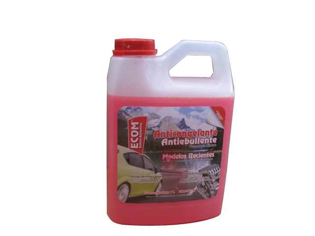 ANTICONGELANTE UNIVERSAL LISTO PARA USAR ROSA 1 LITRO CAJA 12 PIEZAS
