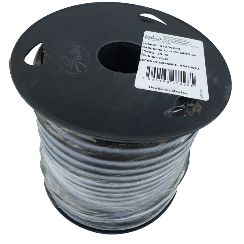 MANGUERA GASOLINA UNIVERSAL FLH-1/8 ROLLO 35 MTS