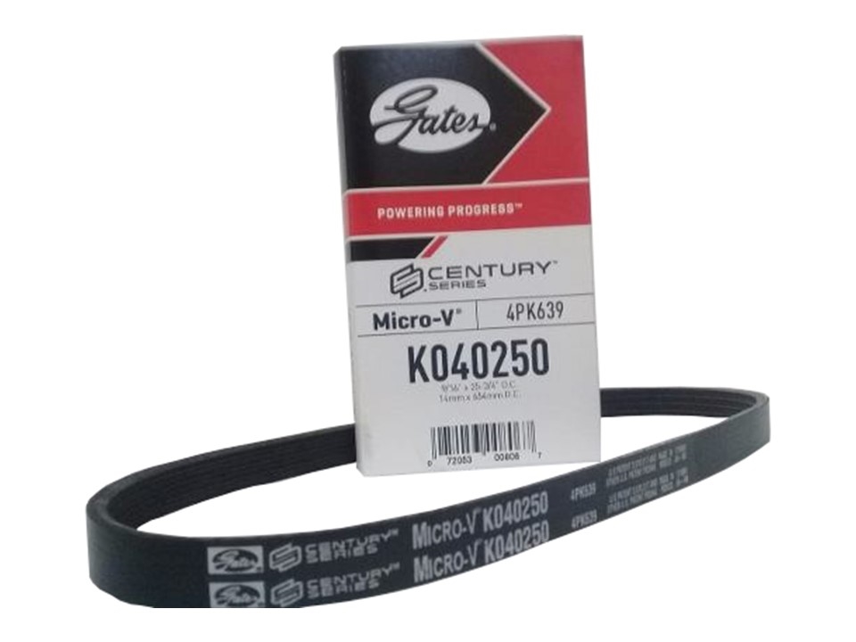 BANDA MICRO V CHEVROLET AVEO 4L 1.6 LTS 2012-2014 SONIC 4L 1.6 LTS 2012-2015 CRUZE 4L 1.8 LTS 2010-2011 SUZUKI SWIFT 4L 1.6 LTS 2009-2015 4 CANALES ANCHO 14MM LARGO 639MM