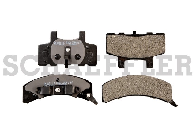 BALATA DISCO DELANTERA CHEVROLET TRUCK SUBURBAN 1990-1999 DODGE TRUCK RAM 1500 4X4 1994-1997 RAM 2500 4X4 1994-1997
