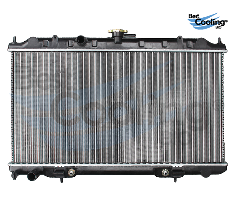 RADIADOR ANTICONGELANTE NISSAN SENTRA B15 4L 1.8 LTS 2001-2006 CON Y SIN A/AC TRANSMISION AUTOMATICA ALUMINIO