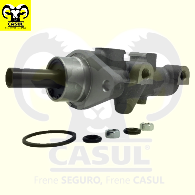 CILINDRO MAESTRO FRENOS JEEP GRAND CHEROKEE 2006-2010 COMMANDER 2006-2010 ALUMINIO DIAMETRO 26.99MM CUERDA PRIMARIA M12X1 SECUNDARIA M12X1