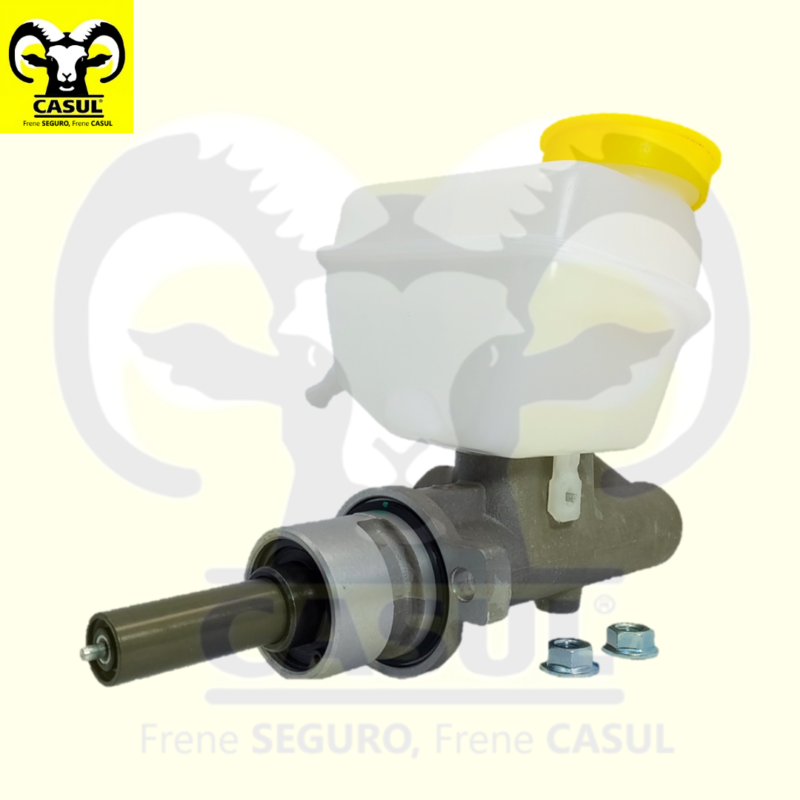 CILINDRO MAESTRO FRENOS FORD MONDEO 2000-2007 ALUMINIO DIAMETRO 15/16" 23.81MM CUERDA PRIMARIA M12-1.0 SECUNDARIA M12-1.0