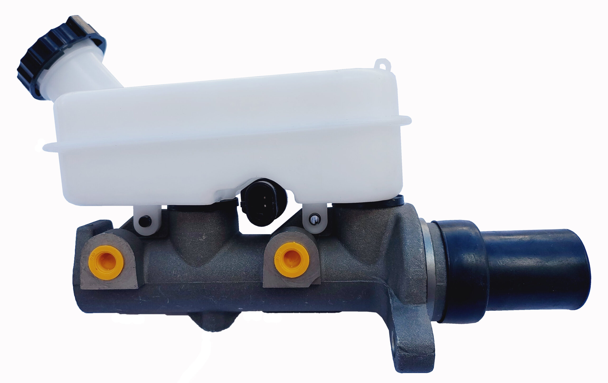 CILINDRO MAESTRO FRENOS CHRYSLER TRUCK VOYAGER 2001-2008 TOWN & COUNTRY 2001-2007 GRAND VOYAGER 2001-2002 DODGE TRUCK RAM 2500 2003-2008 SIN CONTROL DE TRACCION ALUMINIO DIAMETRO 15/16" 23.81MM CUERDA PRIMARIA 7/16-24 SECUNDARIA 7/16-24