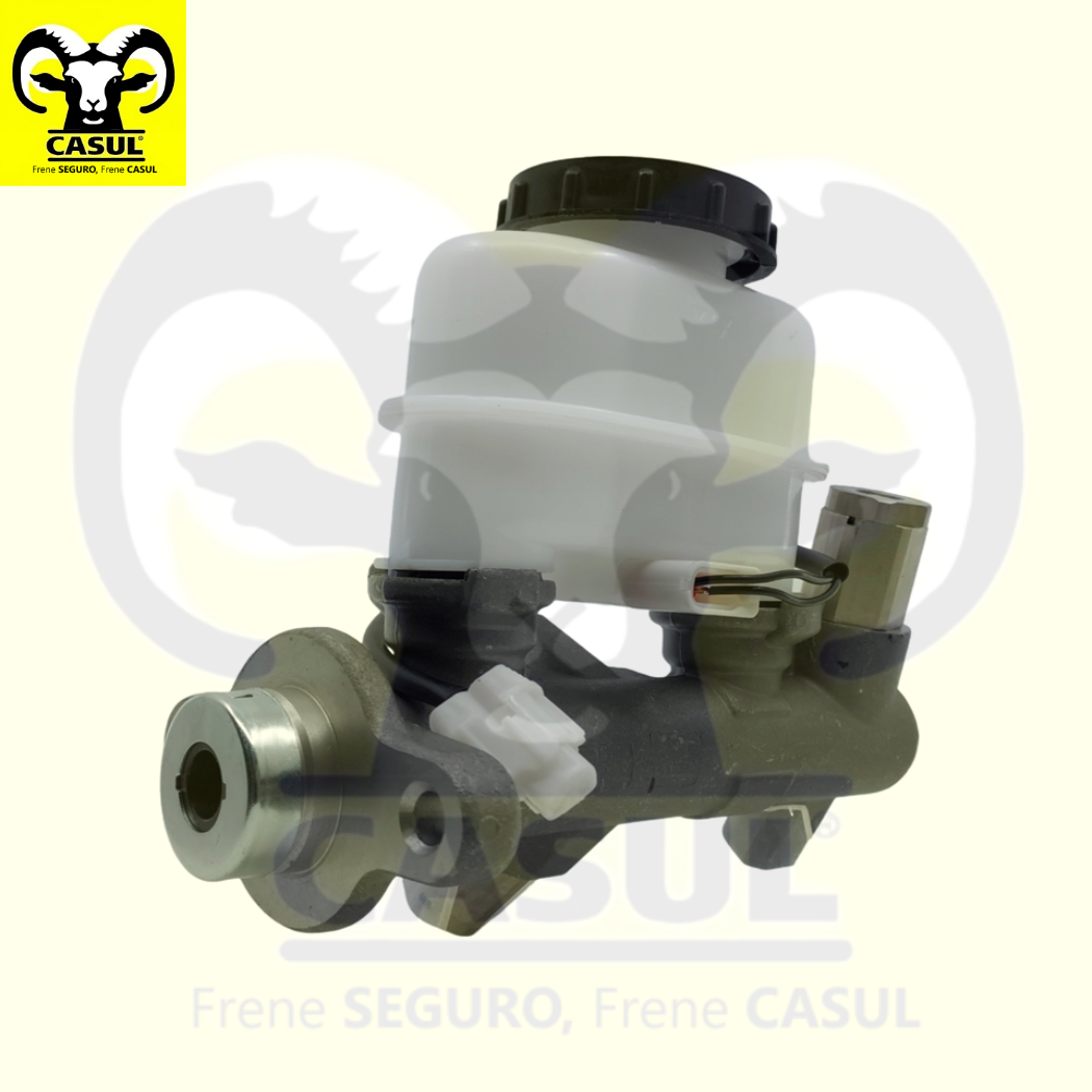 CILINDRO MAESTRO FRENOS NISSAN SENTRA 4L 2.5 LTS 2002-2004 SIN ABS ALUMINIO DIAMETRO 15/16" 23.81MM CUERDA PRIMARIA M10-1.0 SECUNDARIA M10-1.0