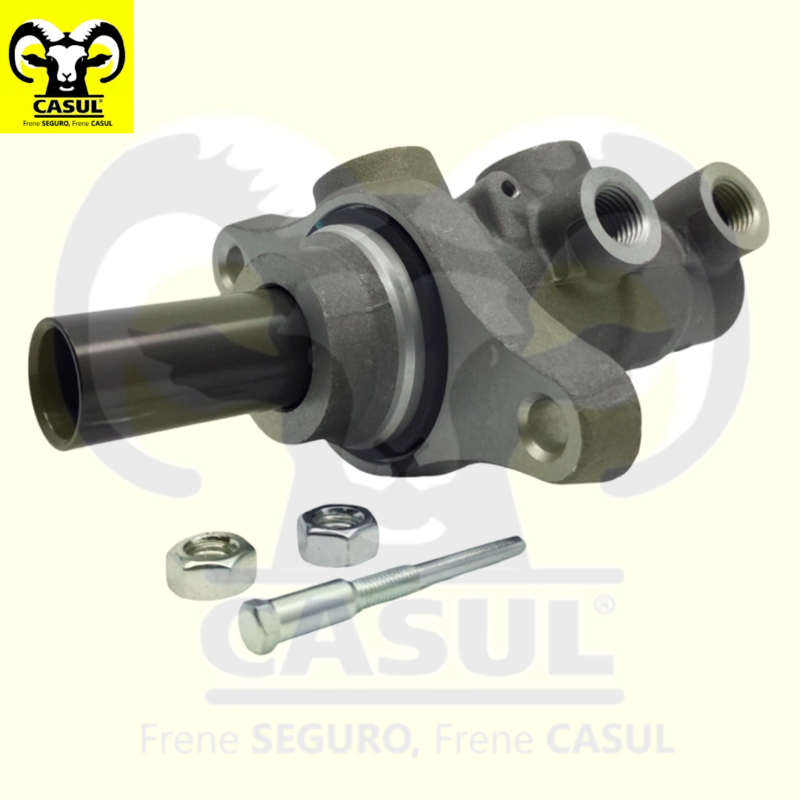 CILINDRO MAESTRO FRENOS FORD FUSION S 2010-2012 FUSION SEDAN 2010-2012 FUSION SPORT 2010-2012 FUSION SEL 2010-2012 MERCURY MILAN 2010-2010 LINCOLN ZEPHYR 2011-2011 ALUMINIO DIAMETRO 7/8" 22.23MM CUERDA PRIMARIA M14X1.5 SECUNDARIA M14X1.5
