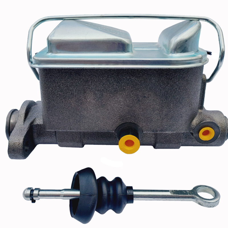 CILINDRO MAESTRO FRENOS FORD TRUCK F-100 1973-1979 HIERRO DIAMETRO 1" 25.4MM CUERDA PRIMARIA 9/16-24 SECUNDARIA 7/16-24