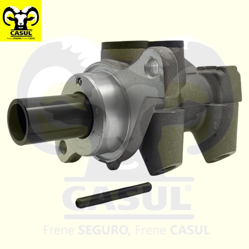 CILINDRO MAESTRO FRENOS FORD FIESTA IKON 2011-2014 ALUMINIO DIAMETRO 23.83MM CUERDA PRIMARIA M10-1.0 SECUNDARIA M10-1.0