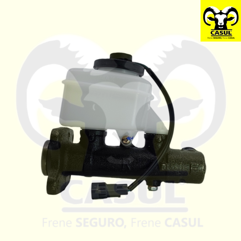 CILINDRO MAESTRO FRENOS TOYOTA TRUCK 4RUNNER 2WD 4L 2.4 LTS 1989-1995 4RUNNER 4WD V6 3.0 LTS 1989-1995 LAND CRUISER V6 4.5 LTS 1993-1994 PICK UP 4X2 4L 2.4 LTS 1989-1995 HIERRO DIAMETRO 1" 25.4MM CUERDA PRIMARIA M10X1 SECUNDARIA M10X1