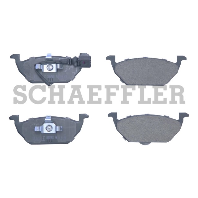BALATA DISCO DELANTERA VOLKSWAGEN GOLF A4 2000-2007 JETTA A4 CLASICO 1999-2015 JETTA A6 4L 2.0 LTS 2014-2018 CON SENSOR
