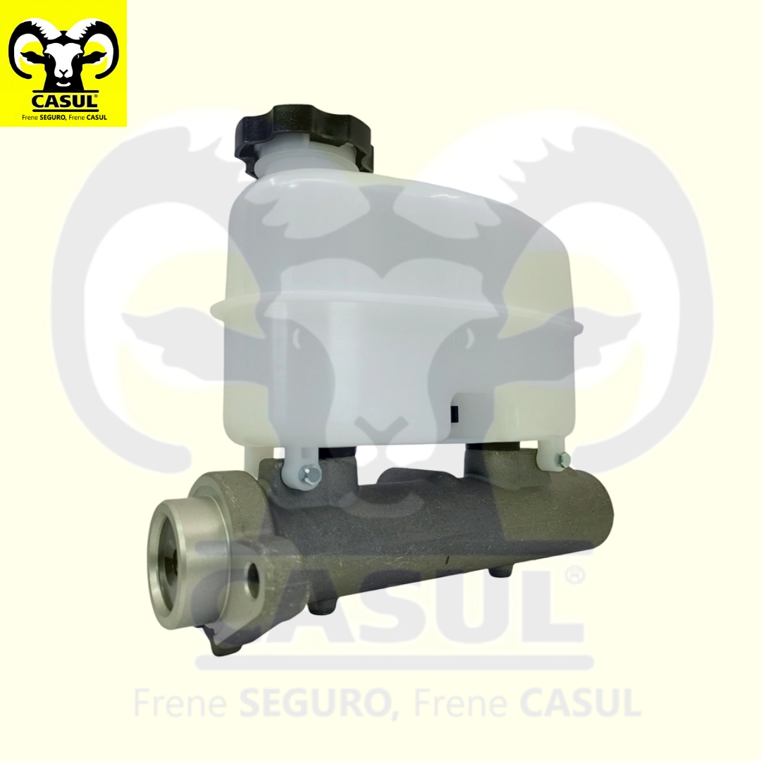 CILINDRO MAESTRO FRENOS CHEVROLET TRUCK CHEVY VAN 2008-2011 EXPRESS 1500 2009-2010 GMC TRUCK SAVANA 1500 2009-2010 SIN CONTROL DE FRENO ACTIVO ALUMINIO DIAMETRO 1-5/16" 33.34MM CUERDA PRIMARIA M12X1 SECUNDARIA M12X1
