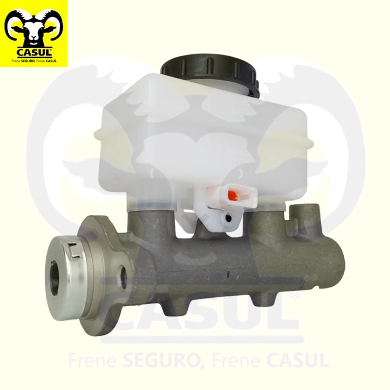 CILINDRO MAESTRO FRENOS NISSAN TRUCK PICK UP 2002-2008 NABCO ALUMINIO DIAMETRO 15/16" 23.81MM CUERDA PRIMARIA M10-1.0 SECUNDARIA M10-1.0