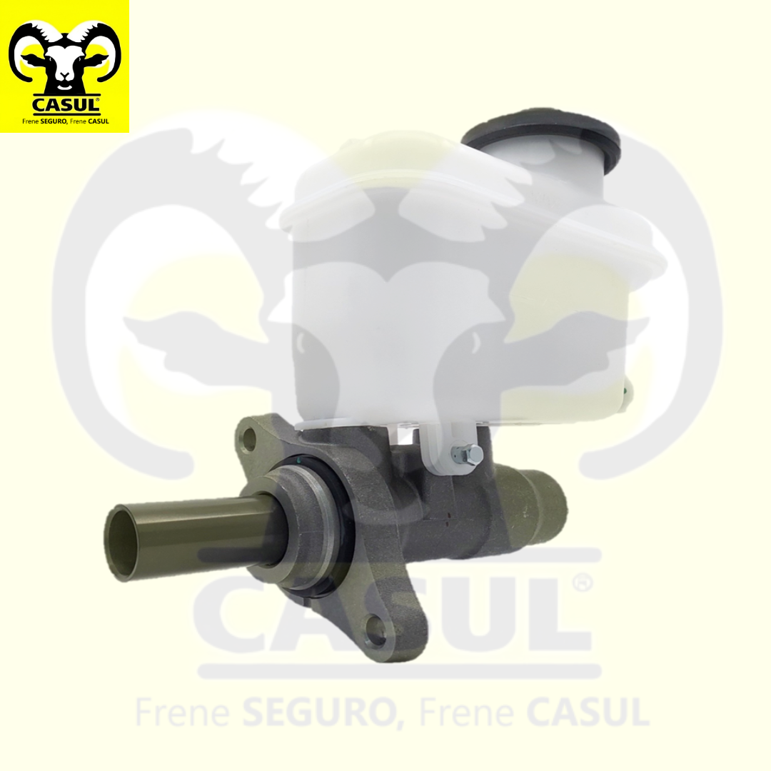 CILINDRO MAESTRO FRENOS TOYOTA TRUCK TUNDRA 2007-2013 SEQUOIA 2008-2013 ALUMINIO DIAMETRO 15/16" 23.81MM CUERDA PRIMARIA M12-1.0 SECUNDARIA M12-1.0