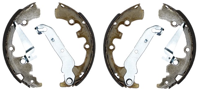 BALATA SEMI METALICA TRASERA FORD FIESTA 1998-2010 FORD KA 2001-2009 FORD TRUCK ECOSPORT 2004-2010 COURIER 2001-2005