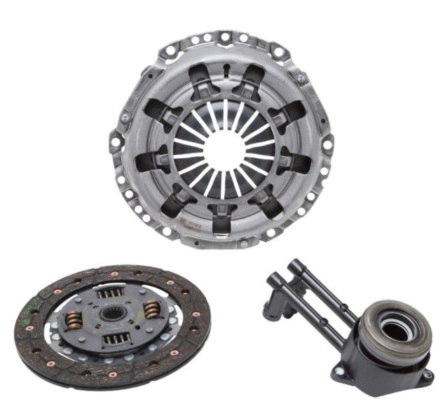 KIT CLUTCH FORD FIESTA IKON 4L 1.6 LTS 2001-2007 BRASIL FIESTA IKON 4L 1.6 LTS 2011-2012 BRASIL KA 4L 1.6 LTS 2001-2008 FORD TRUCK COURIER 4L 1.6 LTS 2001-2010 CON COLLARIN HIDRAULICO DIAMETRO 200M 17 DIENTES CSC CON Ø DE ENTRADA 9.5 MM 3/8”