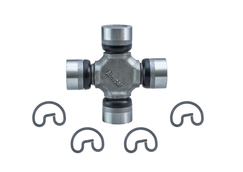 CRUCETA CARDAN CHEVROLET TRUCK 1975-1999 FORD TRUCK 1968-1971 SERIE 0 TIPO DE SEGUROS INTERNOS CON GRASERA DIAMETRO DE TAZAS 1.125 SPAM 3.624 DISTANCIA ENTRE SEGUROS INTERNOS 2.563 DISTANCIA ENTRE CENTROS DE BARRENOS DE TAPAS 0
