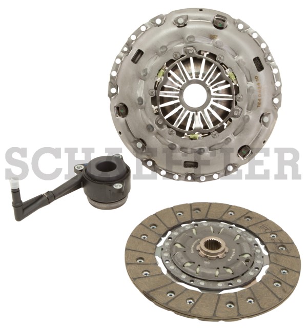 KIT CLUTCH AUDI A3 4L 2.0 LTS 2005-2008 FSI 200 HP SEAT LEON CUPRA 4L 2.0 LTS 2006-2012 TURBO 240 HP LEON FR 4L 2.0 LTS 2007-2013 TURBO VOLKSWAGEN BORA GLI 4L 2.0 LTS 2006-2010 TURBO 197 HP 6 VELOCIDADES