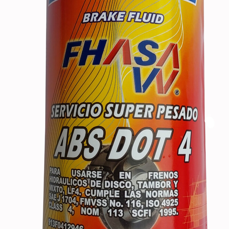 LIQUIDO FRENOS DOT4 UNIVERSAL 1 LT CAJA C/12 PIEZAS =913F0494612