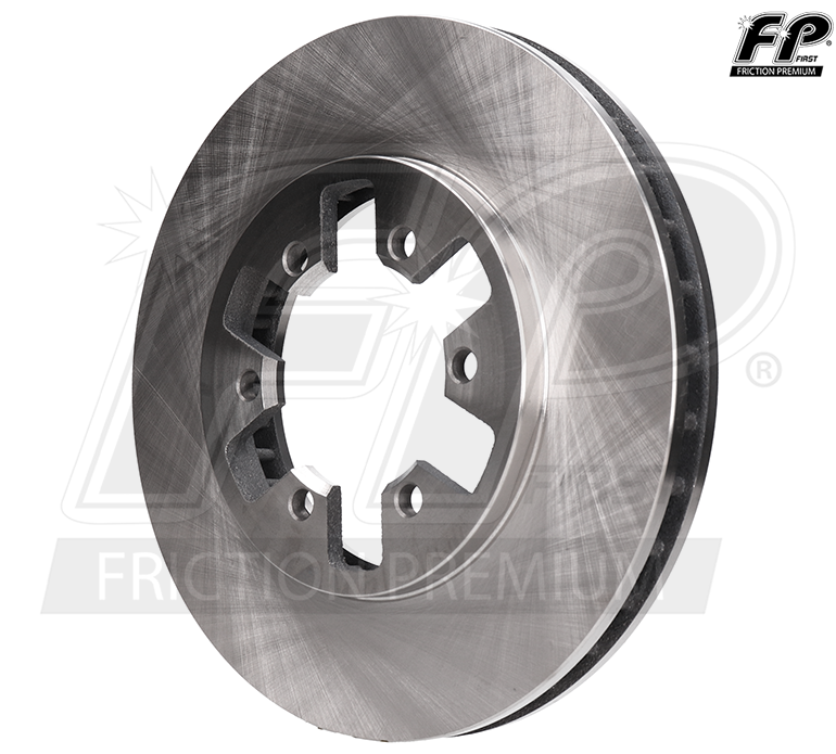 DISCO VENTILADO DELANTERO NISSAN TRUCK NP300 PICK UP 2009-2012 D22 PICK UP 2009-2012 D21 PICK UP 1995-2007 URVAN 2000-2002 6 BARRENOS=A-4935 =96011R =BFR520410 FP