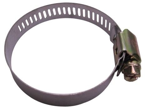 ABRAZADERA SIN FIN UNIVERSAL 1 19/32 A 2 1/2 MINI DORADA CON 25 PIEZAS