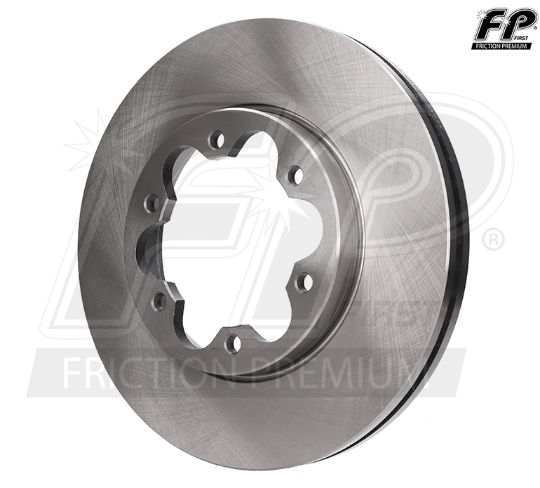 DISCO VENTILADO DELANTERO TOYOTA TRUCK HIACE 4L 2.7 LTS 2006-2019 6 BARRENOS =A6076 =8810R =BFR531010 FP