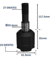 JUNTA HOMOCINETICA FORD TRUCK EXPLORER V8 4.6 LTS 2006 2010 LADO RUEDA TRANSMISION AUTOMATICA IZQUIERDA