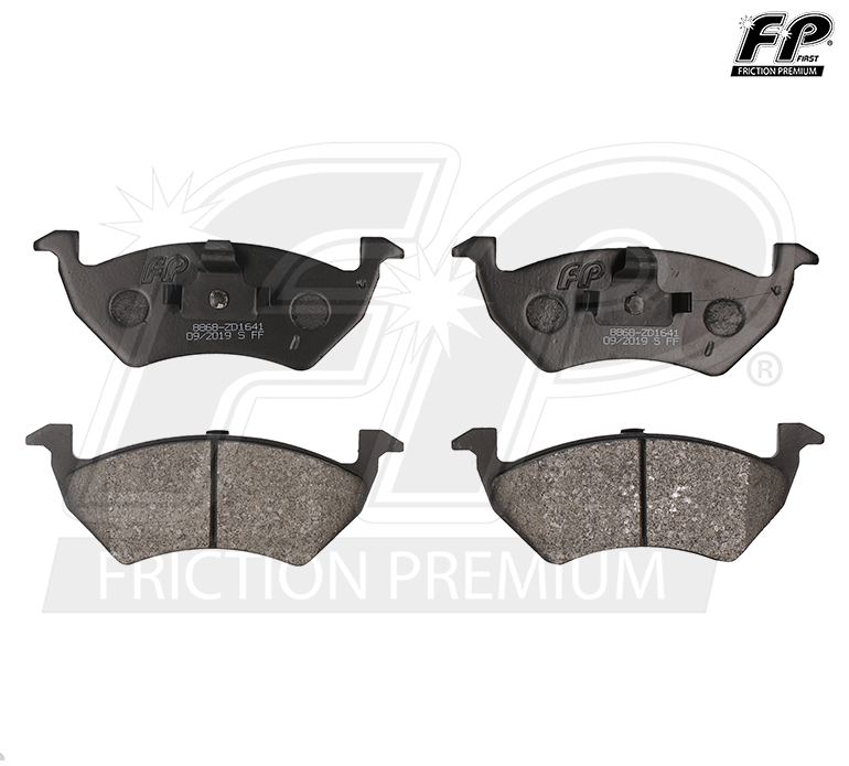 BALATA SEMI METALICA DELANTERA VOLKSWAGEN GOL 4L 1.6 LTS 2013-2020 VOLKSWAGEN TRUCK SAVEIRO 2012-2020 VOLKSWAGEN UP! 3L 1.0 LTS 2016-2018