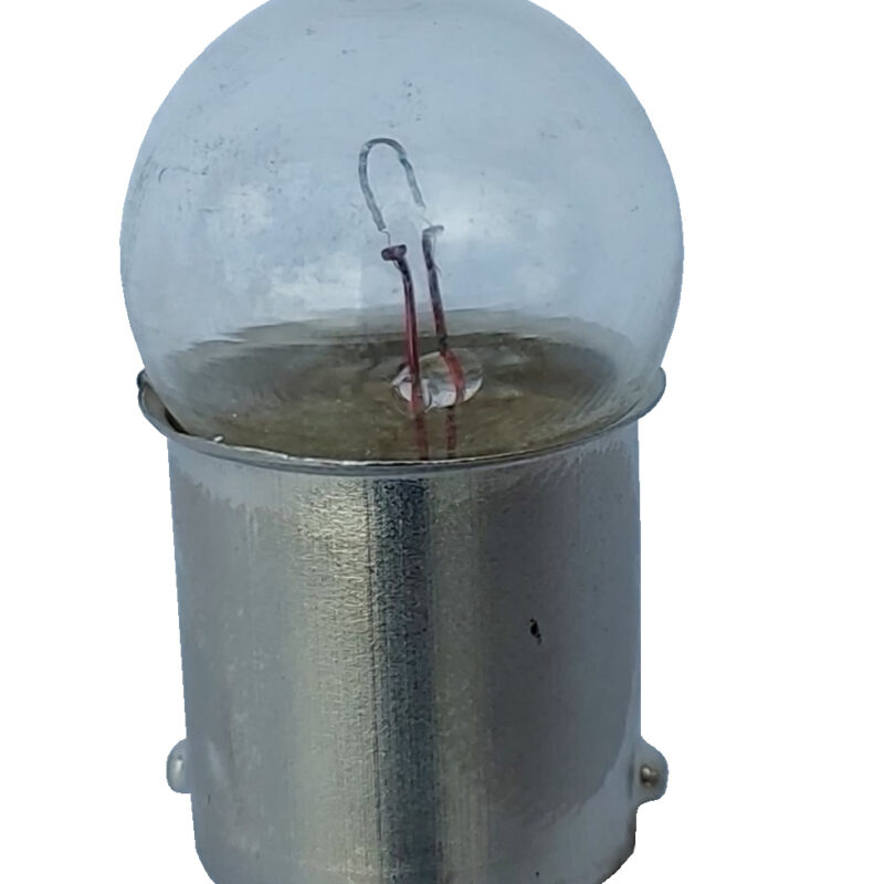 FOCO MINIATURA UNIVERSAL N207 5007 5W 12V 1 FILAMENTO 1 PATA = BA15S 5XFS10