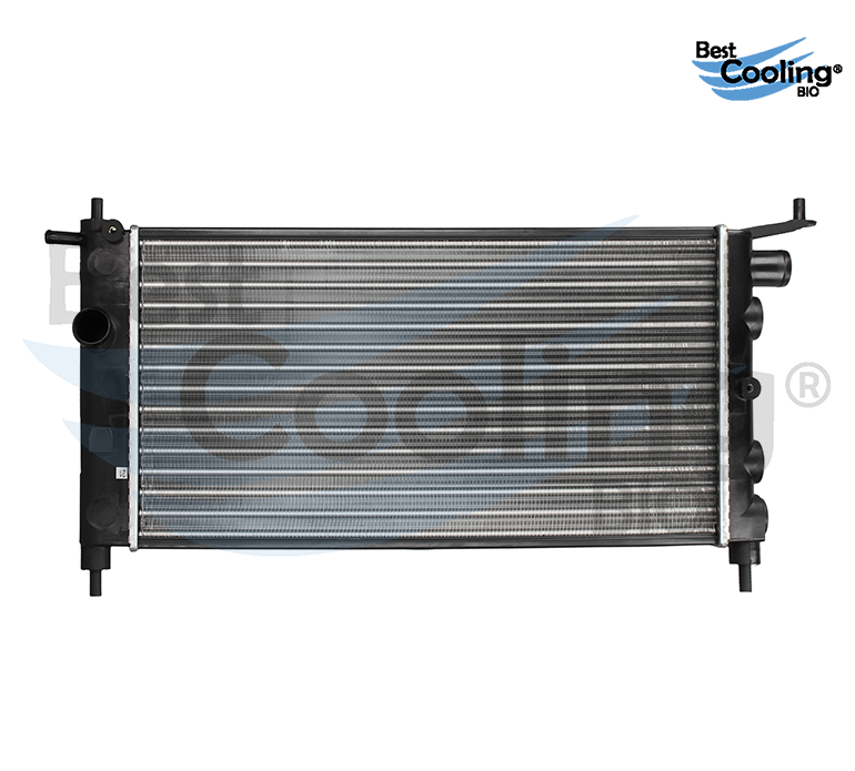 RADIADOR ANTICONGELANTE CHEVROLET CHEVY 4L 1.4 LTS 1994-2012 CHEVY 4L 1.6 LTS 1996-2012 SIN A/AC TRANSMISION MANUAL 23MM