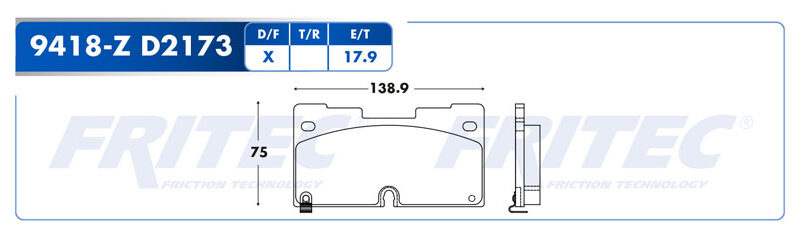 BALATA DISCO DELANTERA CHEVROLET TRUCK SILVERADO 1500 V6 4.3 LTS 2019-2020