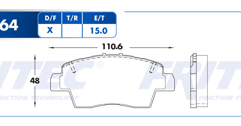 BALATA DISCO DELANTERA RENAULT TRUCK KWID 4L 1.0 LTS 2019-2020