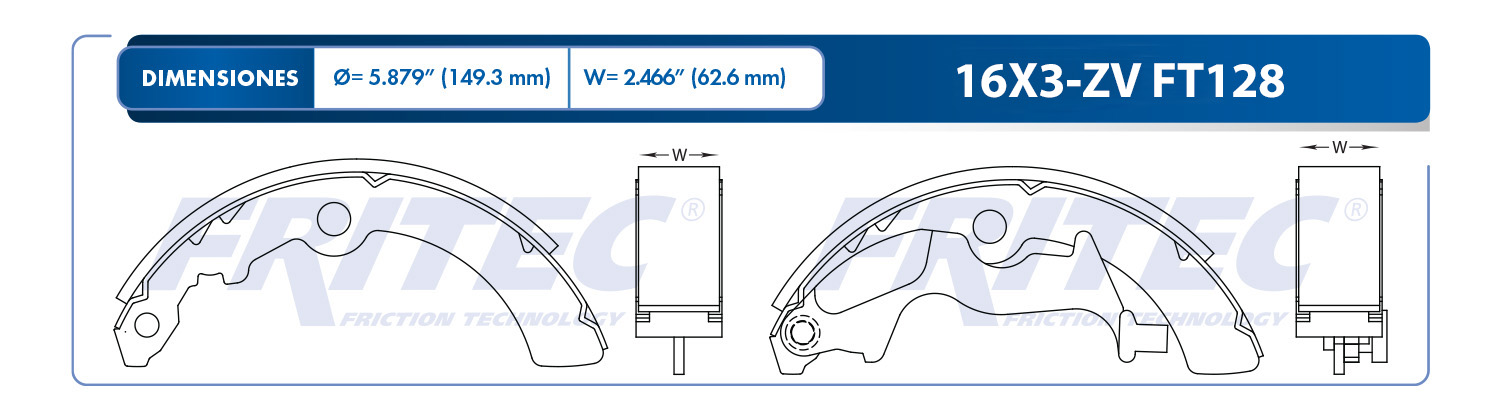 BALATA TAMBOR TRASERA RENAULT TRUCK KWID INTENS 3L 1.0 LTS 2019-2020 KWID OUTSIDER 3L 1.0 LTS 2019-2020 KWID ICONIC 3L 1.0 LTS 2019-2020 DOHC 9993 12 VALVULAS