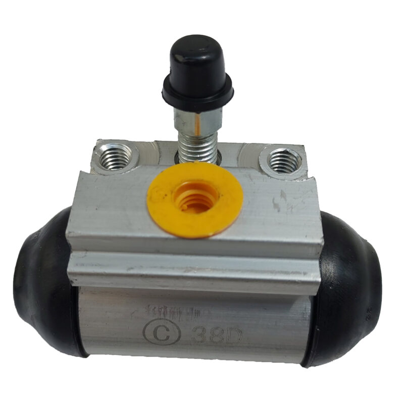 CILINDRO RUEDA FIAT UNO 4L 1.4 LTS 2013-2018 MOBI 4L 1.0 LTS 2017-2018 DODGE VISION 4L 1.6 LTS 2014-2018 TRASERO ALUMINIO DIAMETRO 3/4" 19.05MM CUERDA PRIMARIA M10X1 SECUNDARIA M7X1