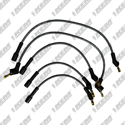 CABLE BUJIA VOLKSWAGEN ATLANTIC 4L 1.8 LTS 1984-1987 CARIBE 4L 1.6 LTS 1977-1980 GOLF 4L 1.8 LTS 1976-1984 JETTA4L 1.8 LTS 1979-1984 7MM SIN BRINCADOR ENCENDIDO CONVENCIONAL
