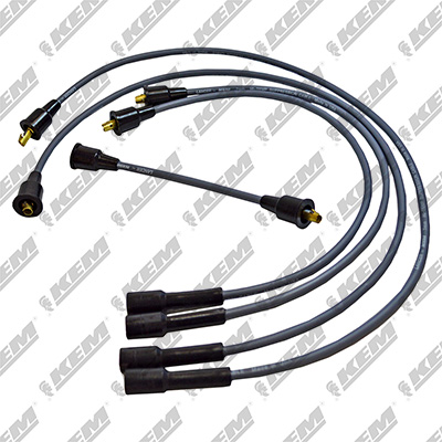 CABLE BUJIA VOLKSWAGEN SEDAN 4L 1.2 LTS 1955-1967 1200 SEDAN 4L 1.5 LTS 1968-1973 1500 SEDAN 4L 1.6 LTS 1974-1989 1600 7MM ENCENDIDO CONVENCIONAL