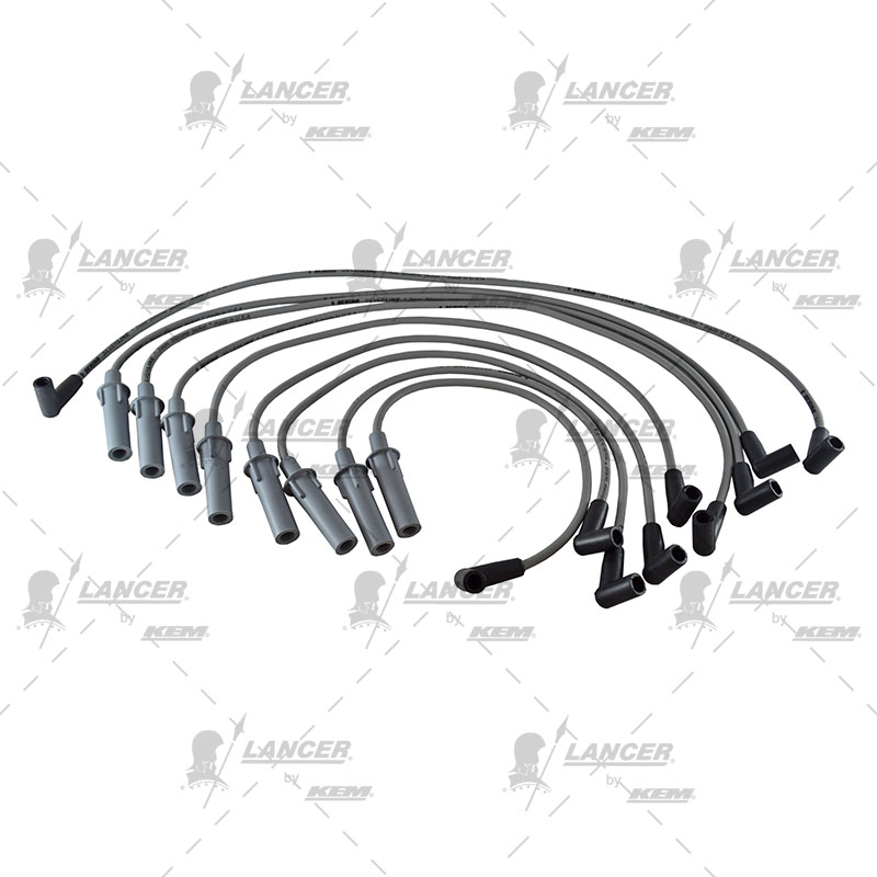 CABLE BUJIA DODGE TRUCK RAM 2500 V8 5.9 LTS 1998-2002 RAM 3500 V8 5.9 LTS 2002 RAM 4000 V8 5.9 LTS 2002 7MM CAPUCHON 3.60 INCH