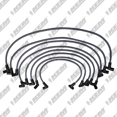 CABLE BUJIA CHEVROLET TRUCK SUBURBAN V8 5.7 LTS 1987-1991 8MM EPDM CARBURADO NACIONAL