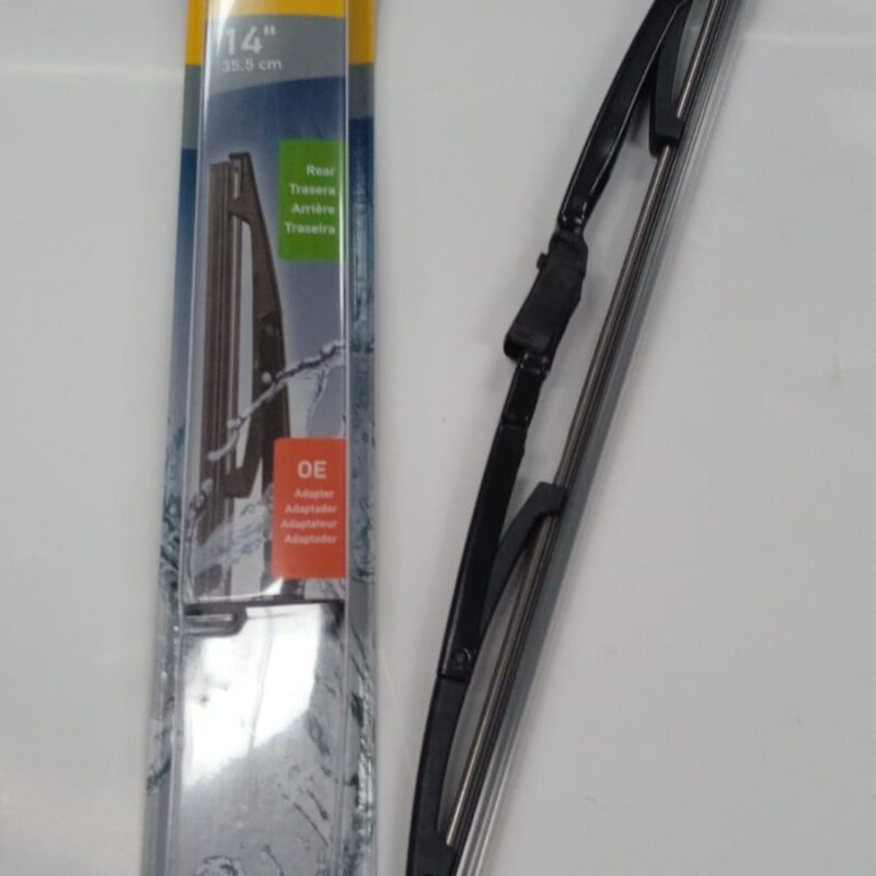PLUMA LIMPIAPARABRISAS 14" UNIVERSAL TRASERA CON CONECTOR TRADICIONAL PIEZA = 9XW398115014T