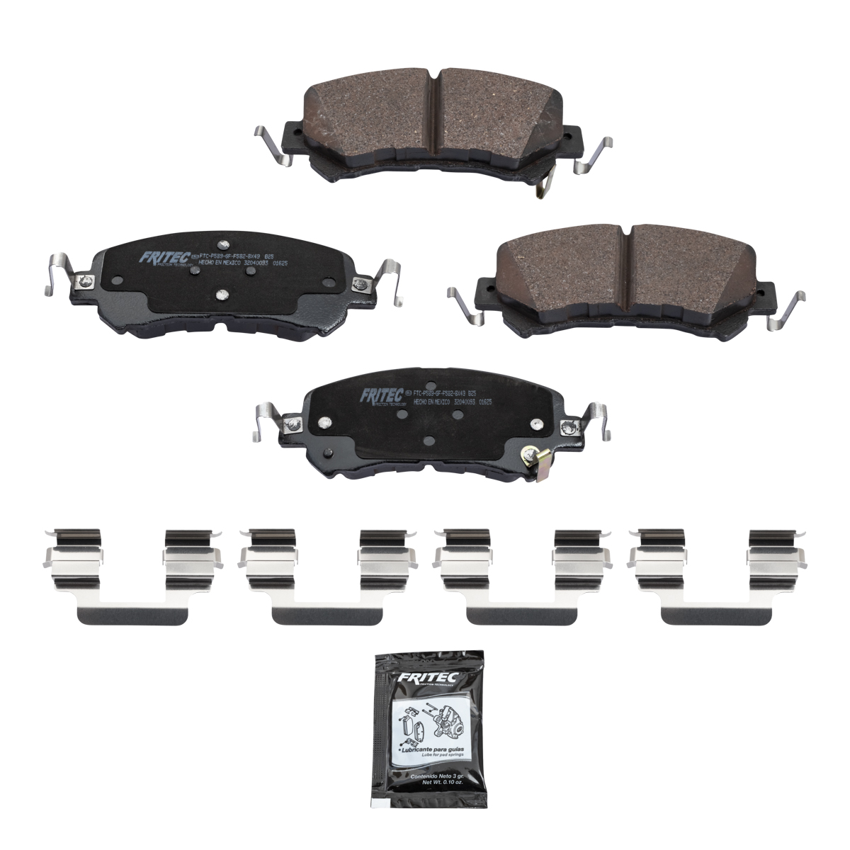 BALATA DISCO DELANTERA DODGE TRUCK JOURNEY GT 4L 1.5 LTS 2022-2023 JOURNEY GT PLUS 4L 1.5 LTS 2024 JOURNEY SPORT 4L 1.5 LTS 2022-2024 JOURNEY SXT 4L 1.5 LTS 2022-2024 DOHC 16 VALVULAS