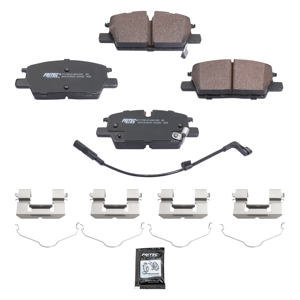 BALATA DISCO DELANTERA CHEVROLET TRUCK TRAX ACTIV 3L 1.2 LTS 2024-2025 TRAX LS 3L 1.2 LTS 2024-2025 TRAX LT 3L 1.2 LTS 2024-2025 TRAX RS 3L 1.2 LTS 2024-2025 9592-D2345