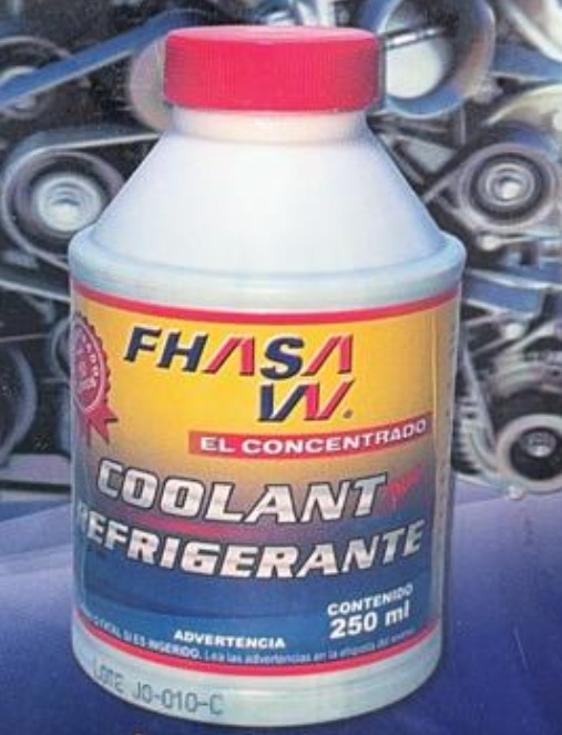 ANTICONGELANTE CONCENTRADO UNIVERSAL 250 ML CAJA CON 24 PIEZAS