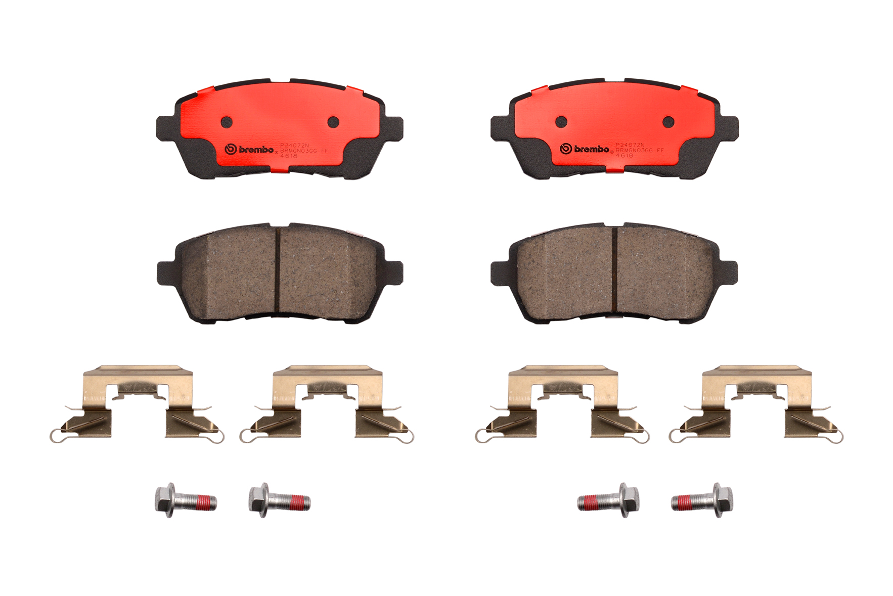 BALATA DISCO CERAMICA DELANTERA FORD FIESTA BASE 2011-2011 FIESTA S 2011-2019 FIESTA SE 2011-2019 MAZDA 2 GS 2011-2014 MAZDA 2 I 2016 MAZDA 2 I GRAND TOURING 2016