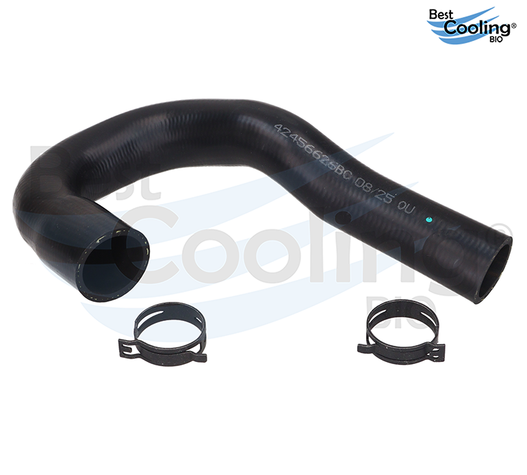 MANGUERA AGUA MOLDEADA CHEVROLET SPARK 4L 1.4 LTS 2016-2021 RADIADOR INFERIOR CON 2 ABRAZADERAS
