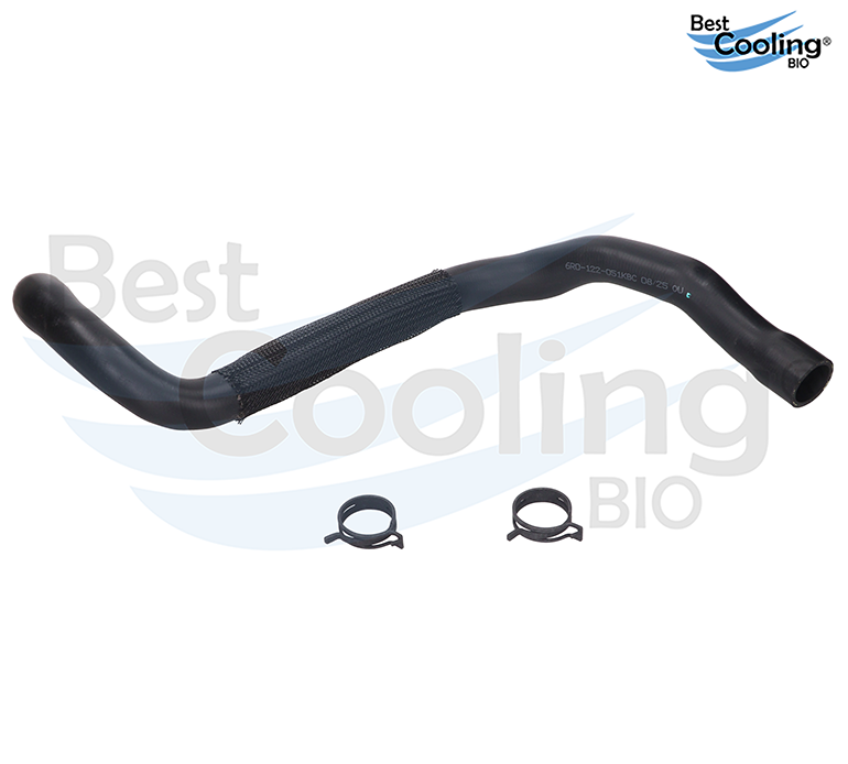MANGUERA AGUA MOLDEADA VOLKSWAGEN VENTO 4L 1.6 LTS 2014-2022 RADIADOR INFERIOR TRANSMISION MANUAL CON 2 ABRAZADERAS