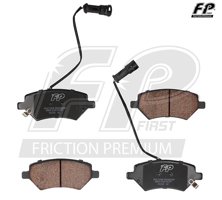 BALATA DISCO DELANTERA CHIREY TRUCK TIGGO 2 PRO 3L 1.0 LTS 2023-2026 TURBO TIGGO 4 PRO 4L 1.5 LTS 2023-2026 TURBO CON SENSOR