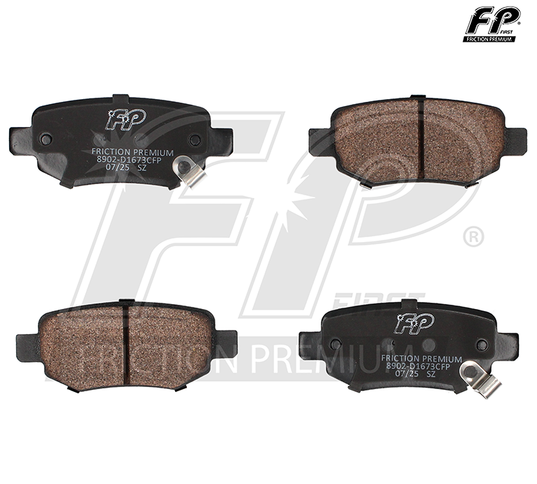 BALATA DISCO CERAMICA TRASERA CHIREY TRUCK TIGGO 2 PRO 3L 1.0 LTS 2023-2026 TURBO TIGGO 4 PRO 4L 1.5 LTS 2023-2026 TURBO