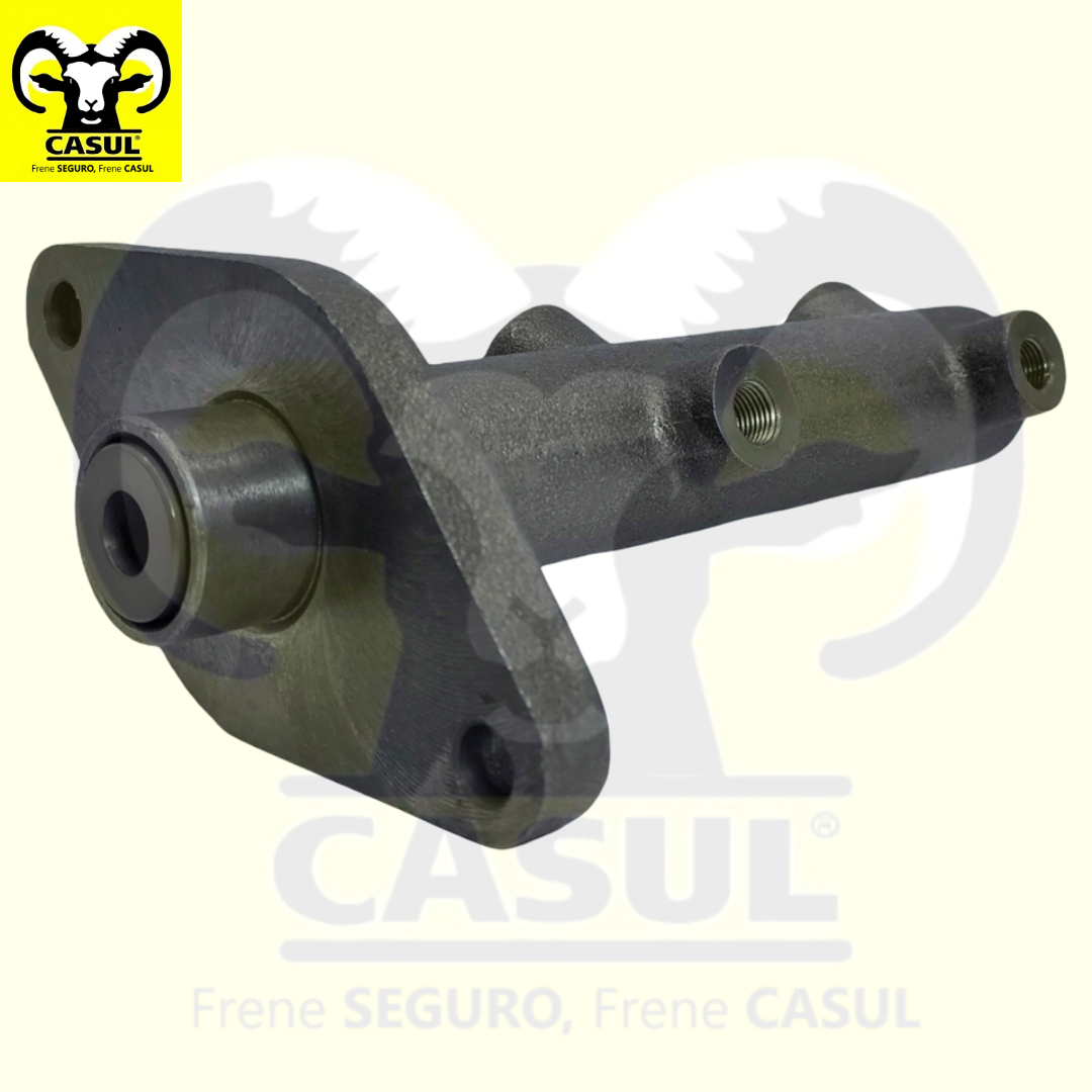 CILINDRO MAESTRO FRENOS FORD FIESTA 4L 1.4 LTS 1998-2009 FIESTA IKON 1999-2009 FORD TRUCK COURIER PICK UP 2001-2009 PARA AUTOS QUE LLEVAN BALATA 7259-D649 HIERRO DIAMETRO 15/16" 23.81MM CUERDA PRIMARIA M10X1 SECUNDARIA M10X1