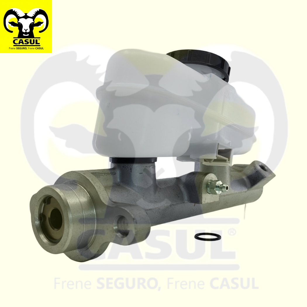 CILINDRO MAESTRO FRENOS FORD TRUCK EXPLORER XLS V6 1995-1997 EXPLORER XLS V8 1995-1997 LIMITED 1995-1997 CON CONTROL DE VELOCIDAD ALUMINIO DIAMETRO 1-1/16 26.99MM CUERDA PRIMARIA M18X1.5 SECUNDARIA M10X1